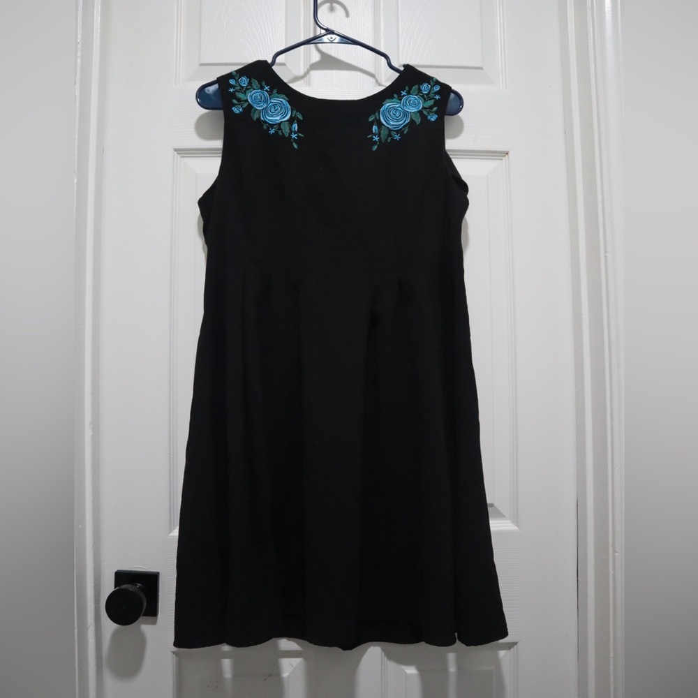 HELL BUNNY Embroidered Dress